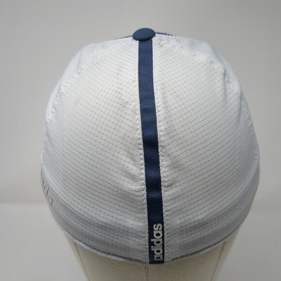 Falcon Crest Golf Club Fitted Hat Blue Medium Embroidered Adidas Climacool - Picture 6 of 9